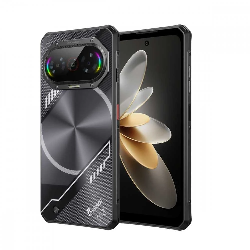 Fossibot Išmanusis telefonas f114 juodas