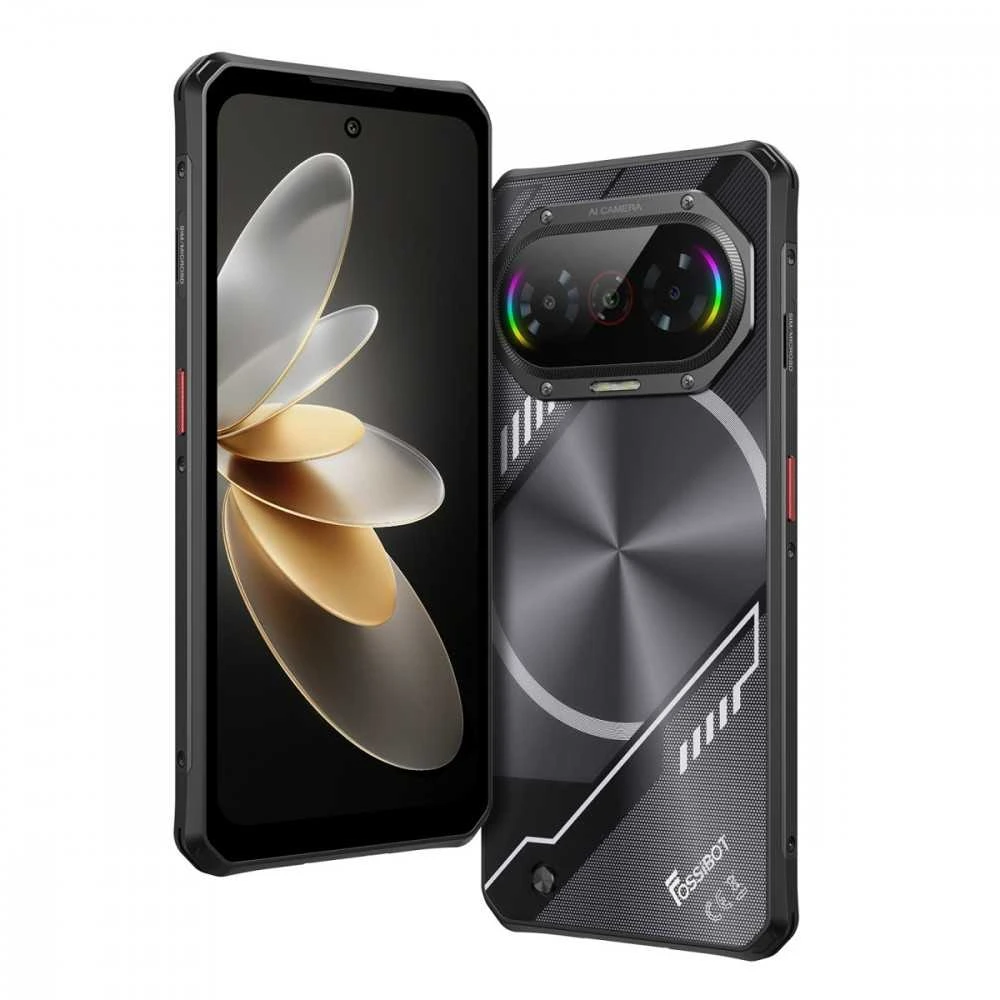 Fossibot Išmanusis telefonas f114 juodas