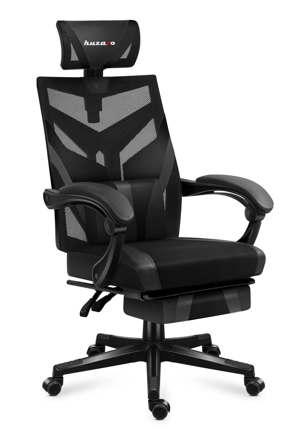 Žaidimų kėdė Huzaro Combat 5.0, Juodos spalvos
