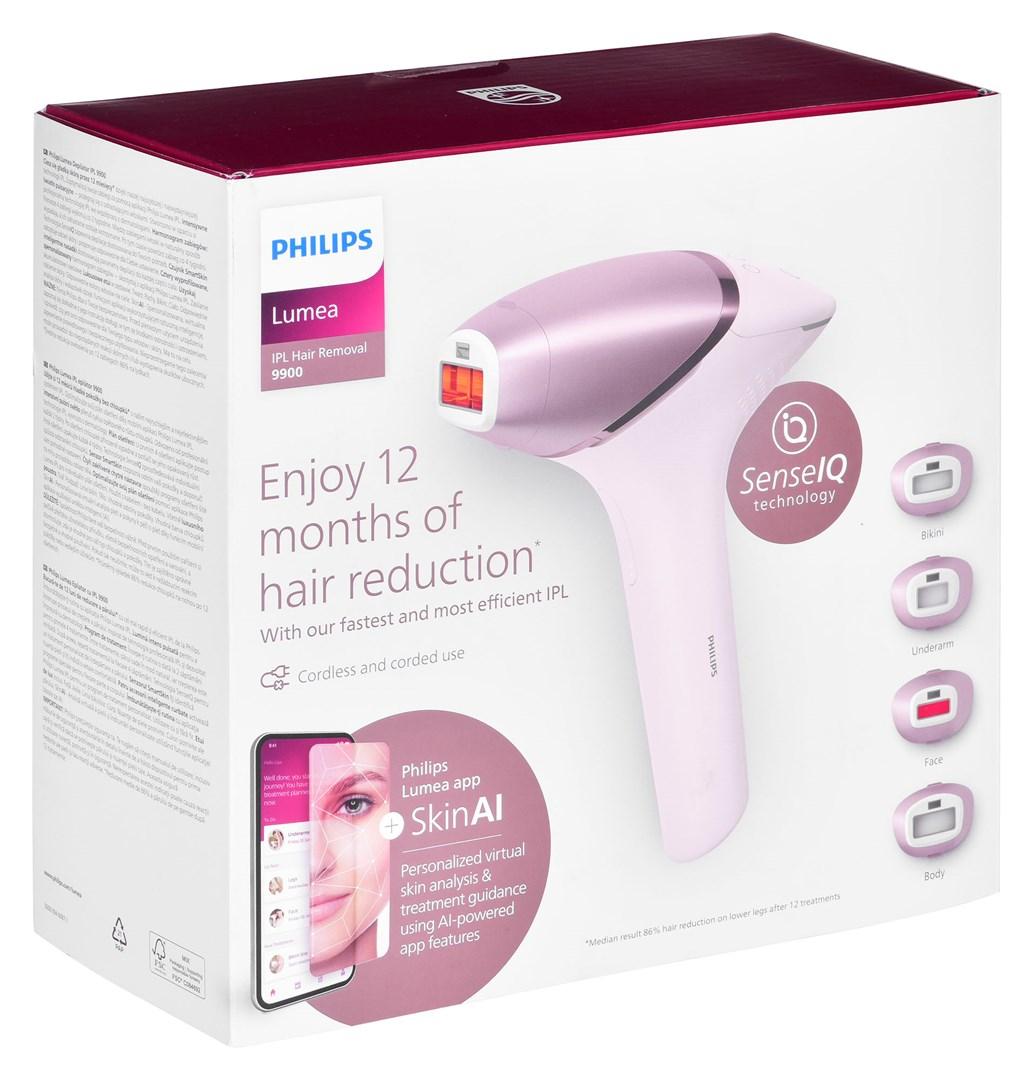 Fotoepiliatorius Philips Lumea IPL BRI977/00, Rausvos spalvos