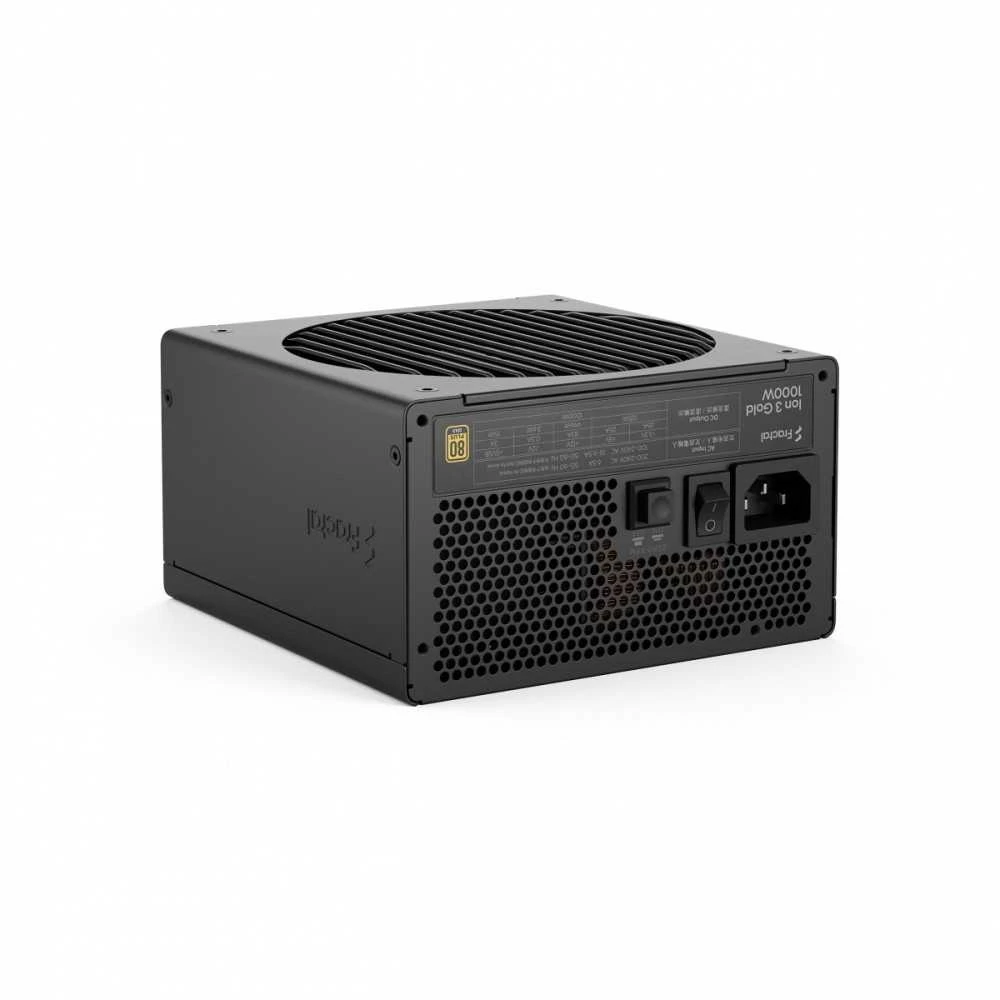 „Fractal Design“ maitinimo šaltinis, FDE Ion 3 GOLD 1000W 80+ GOLD Juodas