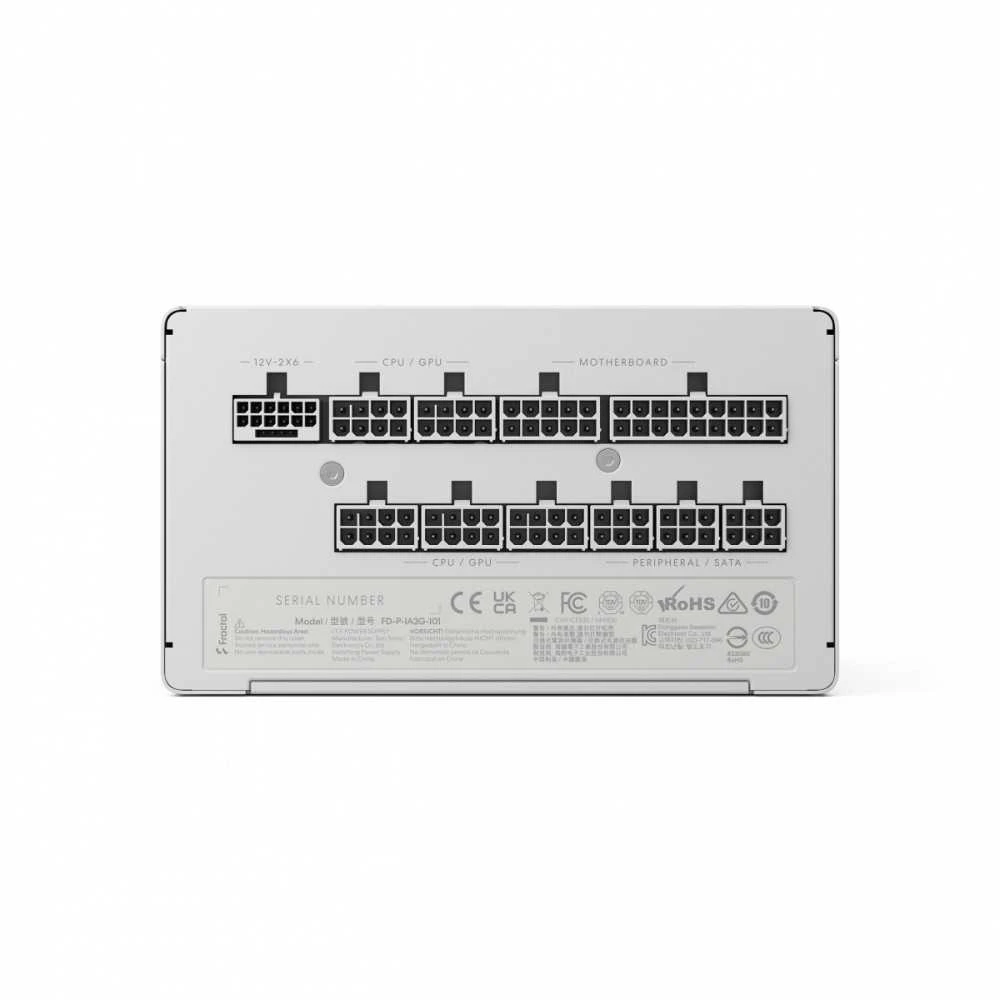 Fractal Design ION auksinis 3 1000W Baltas, kompiuterio maitinimo šaltinis - baltas, 1000 vatų