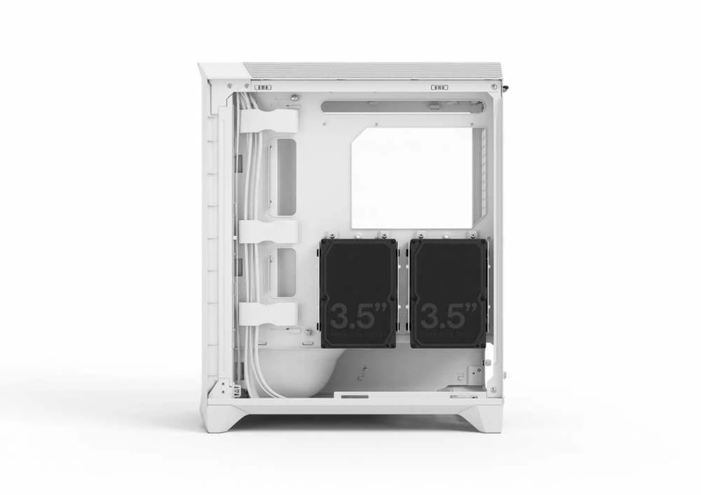 „Fractal Design Meshify 3“ | Baltas TG skaidrus atspalvis | ATX