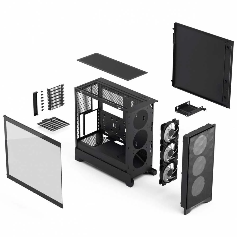 „Fractal Design“ korpusas | „Pop 2 Air“ | Juodas kietas | ATX