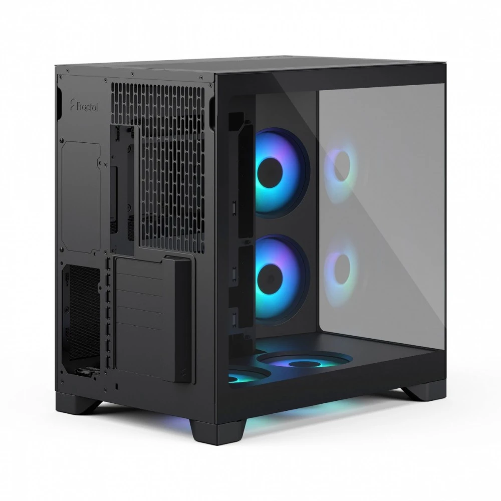 „Fractal Design“ korpusas | „Pop 2 Vision“ | Juodas RGB | Vidutinio dydžio bokštas