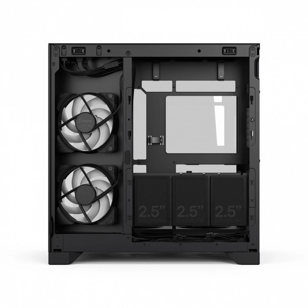 „Fractal Design“ korpusas | „Pop 2 Vision“ | Juodas RGB | Vidutinio dydžio bokštas