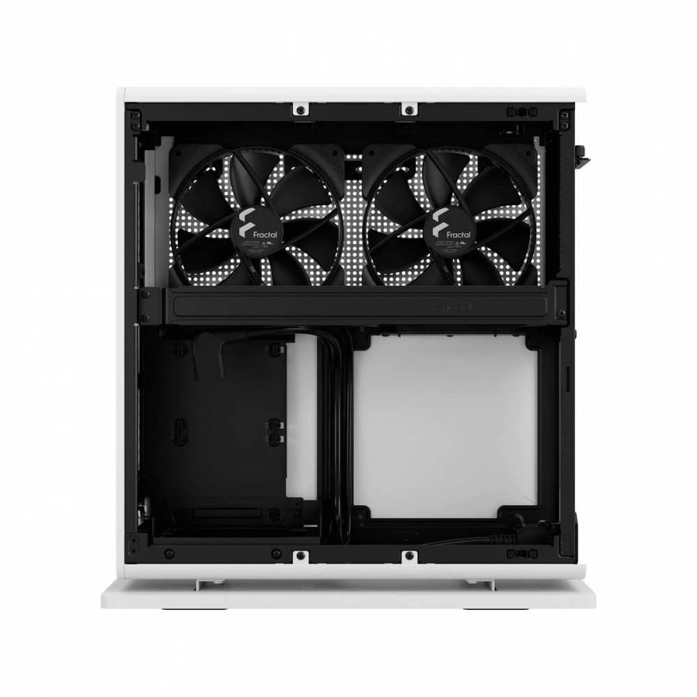 Fractal Design Ridge baltas pcie 4.0 mitx dėklas