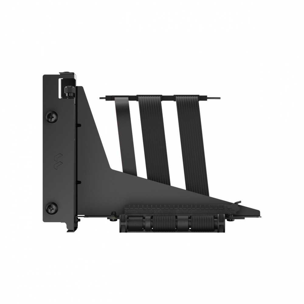 Fractal Design | ATX case Flex 2, PCIe 4.0 x16 | Juodas