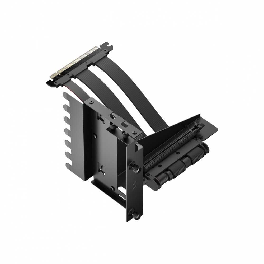Fractal Design | ATX case Flex 2, PCIe 4.0 x16 | Juodas