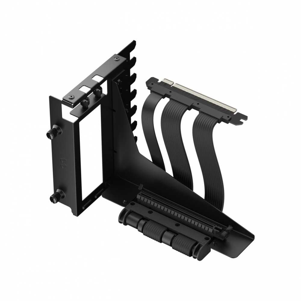 Fractal Design | ATX case Flex 2, PCIe 4.0 x16 | Juodas