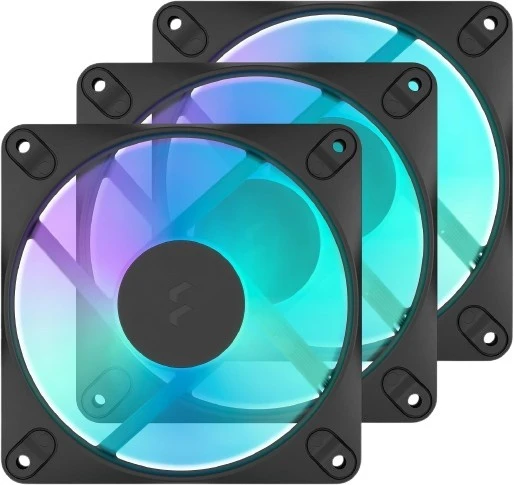 Wentylator Fractal Design Dynamic 3 14 RGB Juodas 3-pack (FD-F-DR3-1403)