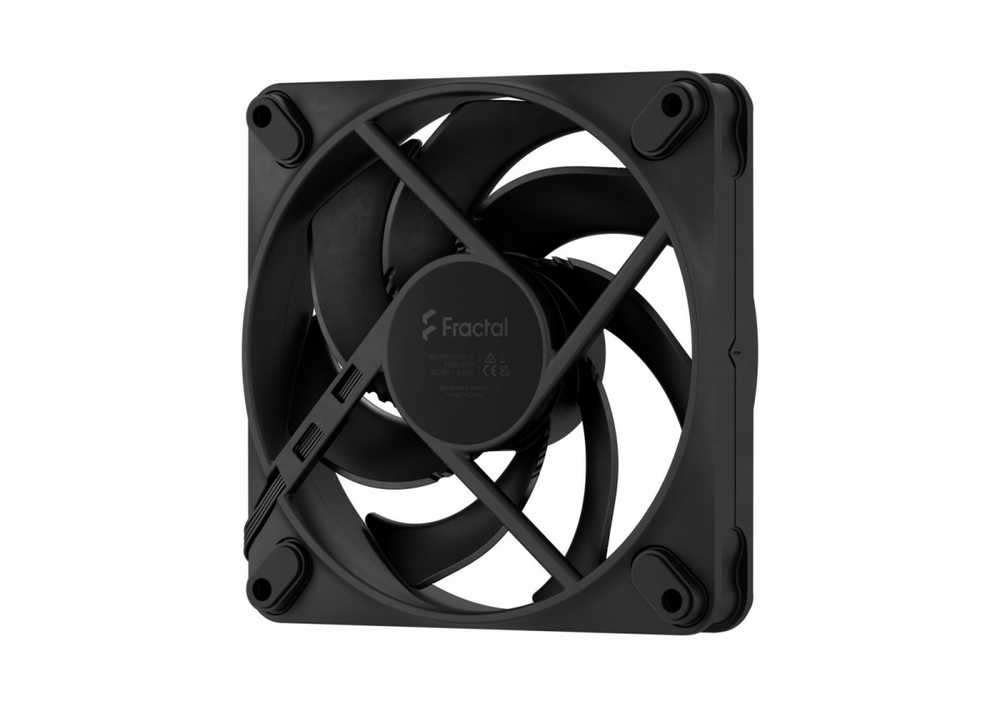 Fractal Design „Wentylator“ momentas 12, juodas, 120 mm