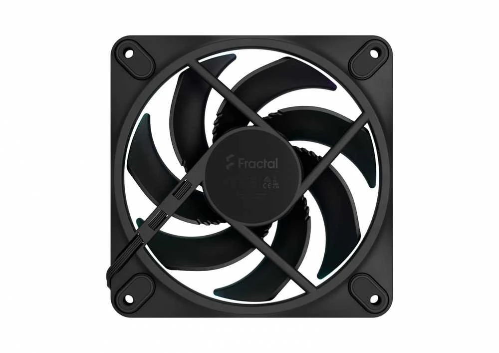 Fractal Design „Momentum 12 RGB“ ventiliatorius, 120 mm, juodas