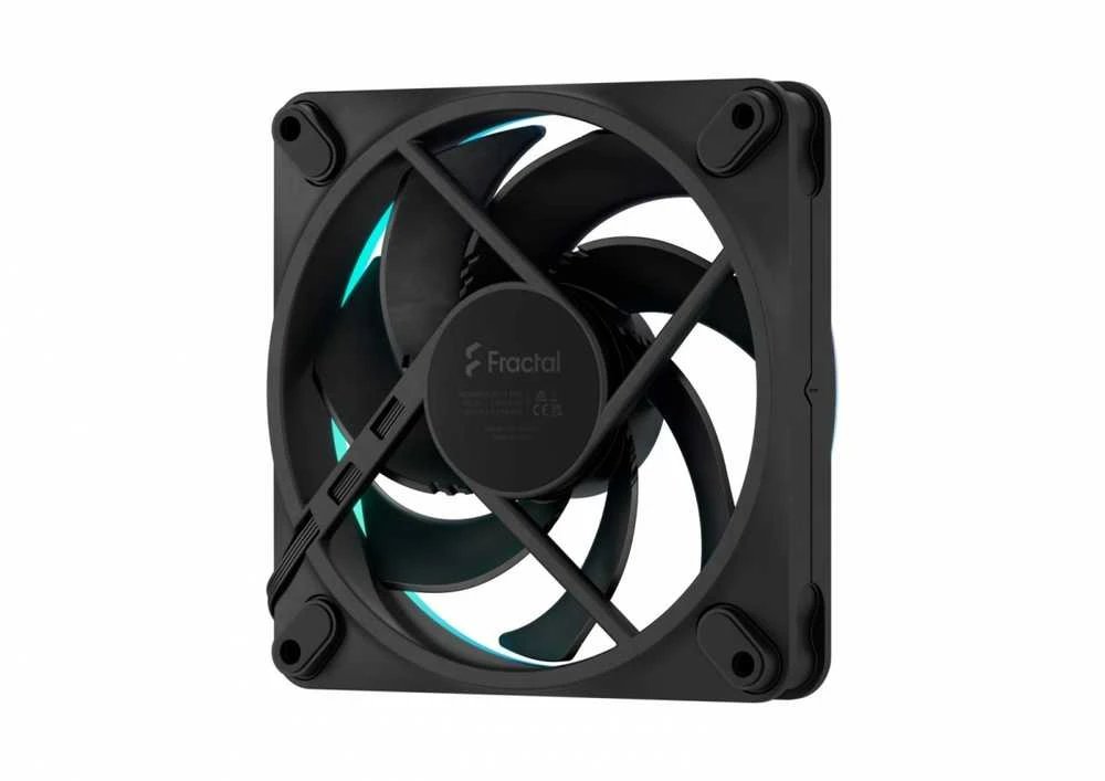 Fractal Design „Momentum 12 RGB“ ventiliatorius, 120 mm, juodas