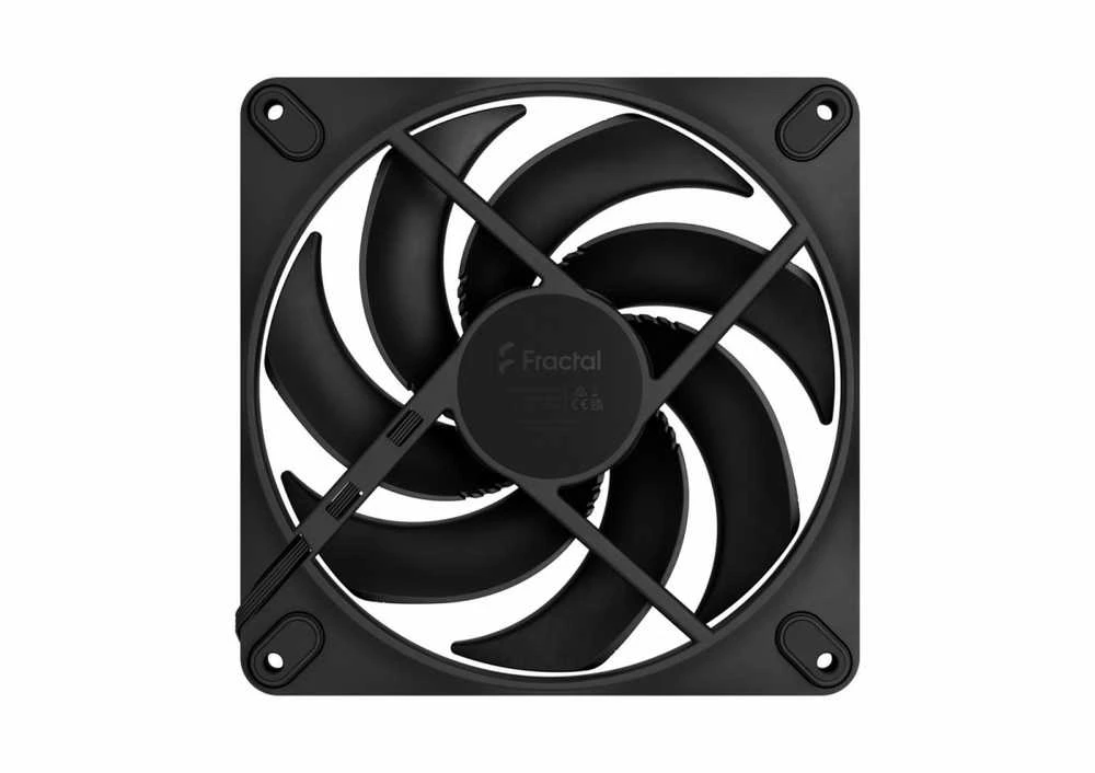 Fractal Design „Wentylator“ momentas 14, juodas, 140 mm
