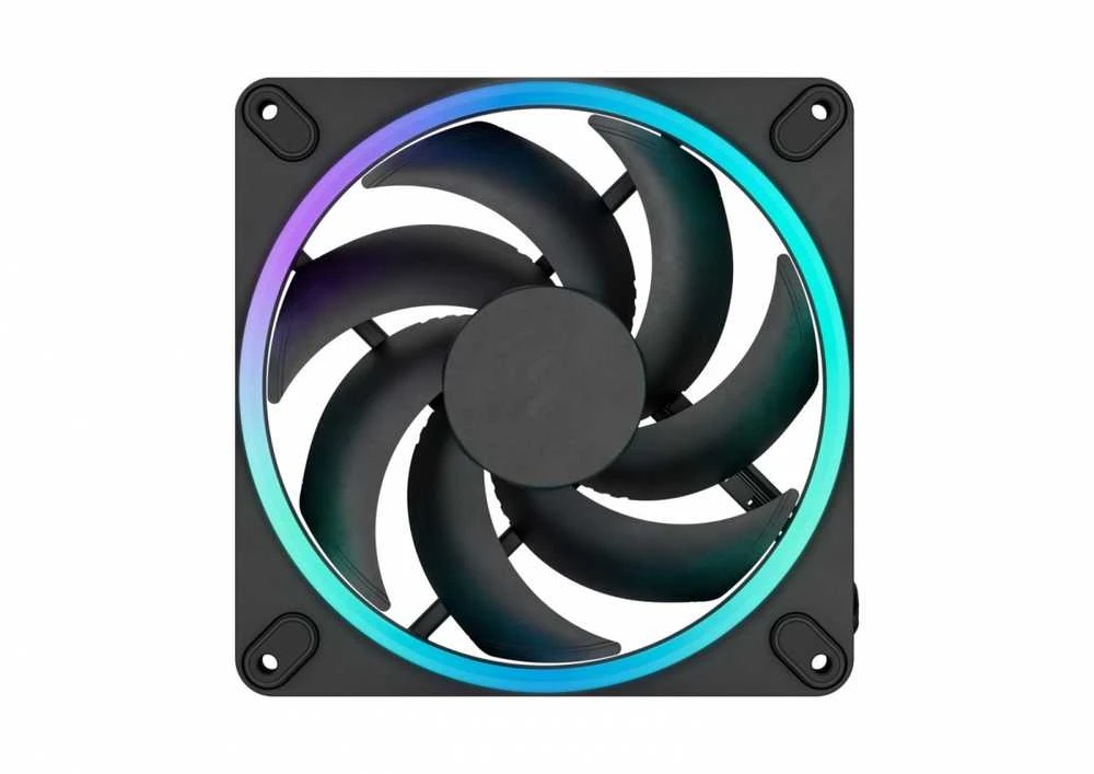 Fractal Design „Momentum 14“ rgb ventiliatorius, 140 mm, juodas