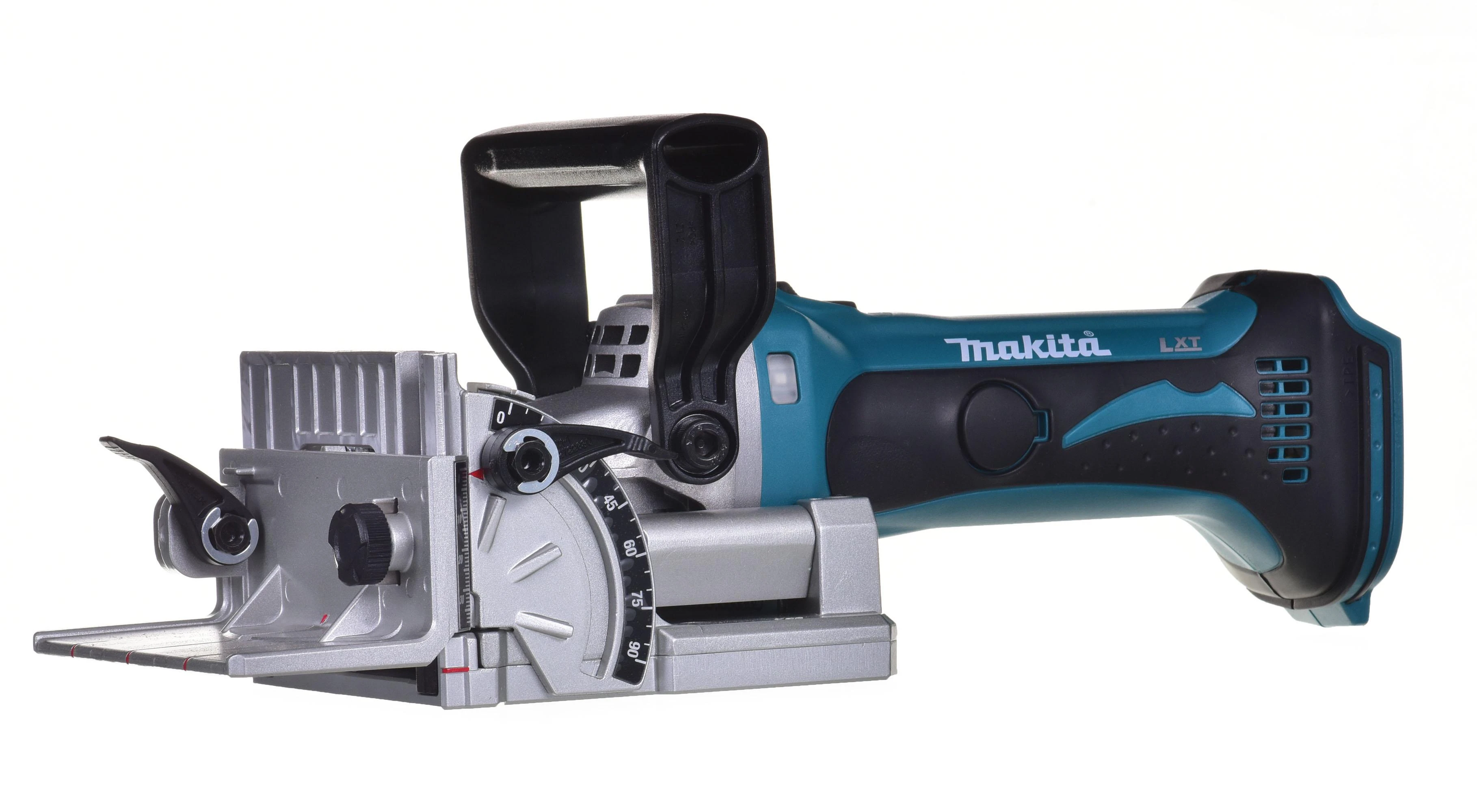 Akumuliatorinė sujungimų freza Makita DPJ180Z, 18 V Li-ion, Be akumuliatorių ir kroviklio