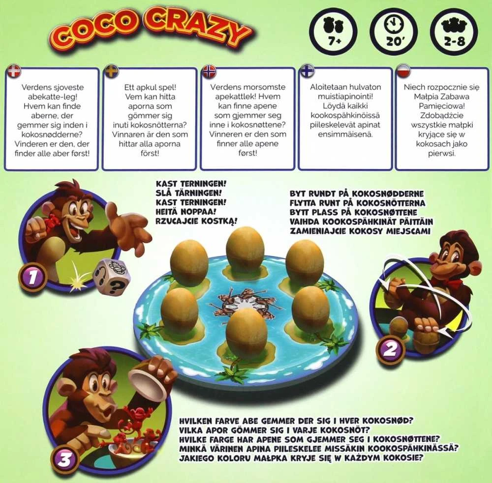 G3 Gameplay Publishing „Coco Crazy“ (šiaurietiškas)