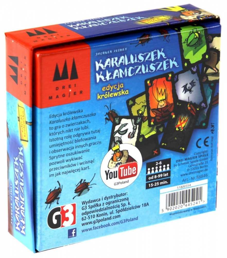 G3 Stalo žaidimas Karaluszek kłamczuszek karališkoji versija