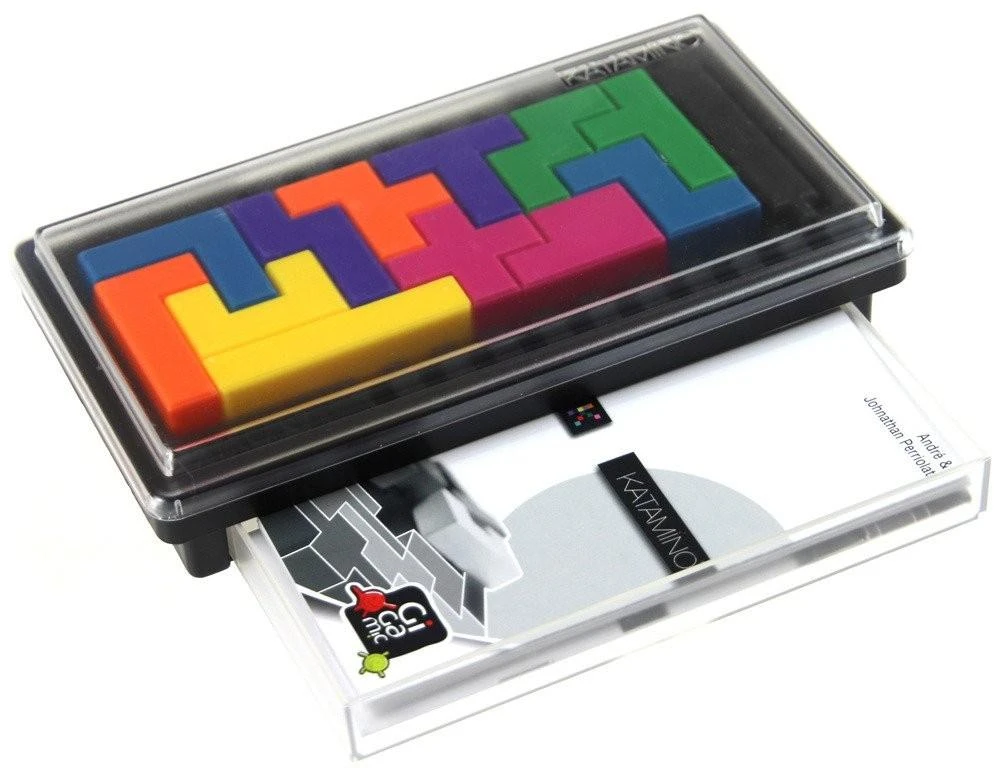 G3 Iuvi Games Stalo žaidimas Katamino Pocket kelioninis su plastikinėmis detalėmis
