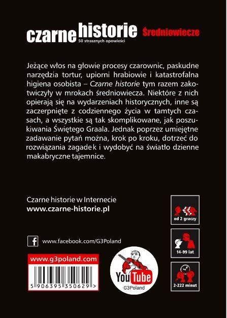 G3 Stalo žaidimas juodosios istorijos viduramžiai