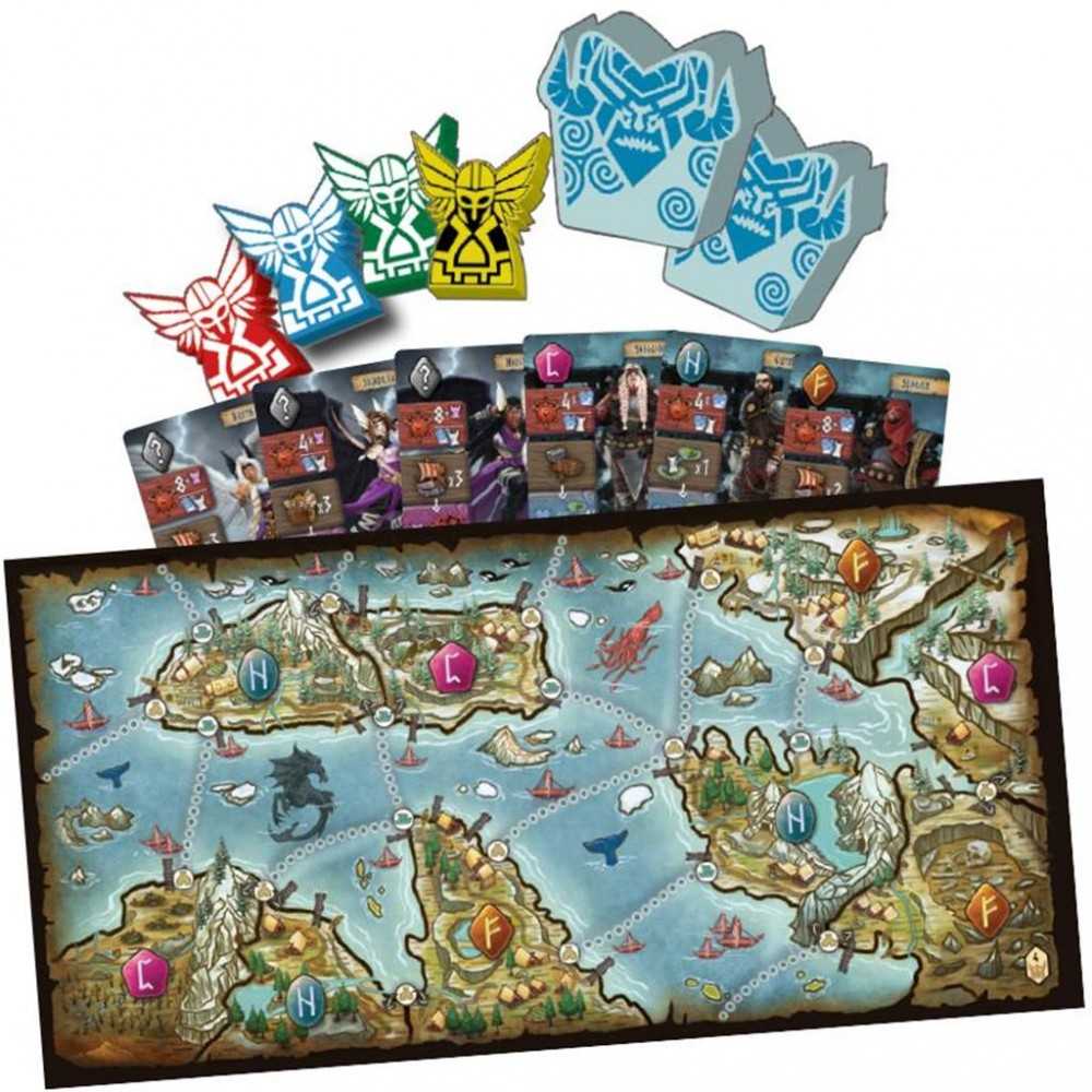 Stalo žaidimo praplėtimas Mali Epiccy Wikingowie Ragnarok Galakta