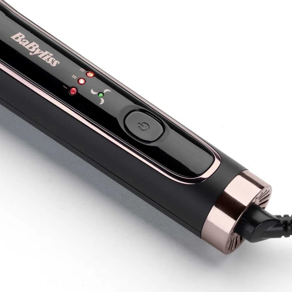 Plaukų Tieinimo Žnyplės - BaByliss Curl Styler C112E Quartz-Ceramic 3 Temperatūros Nustatymai Juoda Rožinė Aukso