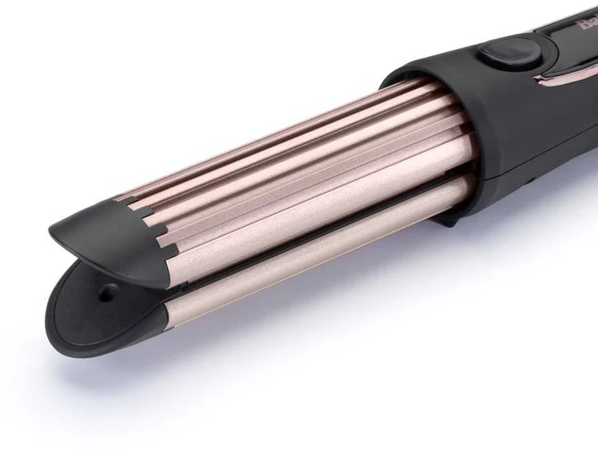 Plaukų Tieinimo Žnyplės - BaByliss Curl Styler C112E Quartz-Ceramic 3 Temperatūros Nustatymai Juoda Rožinė Aukso