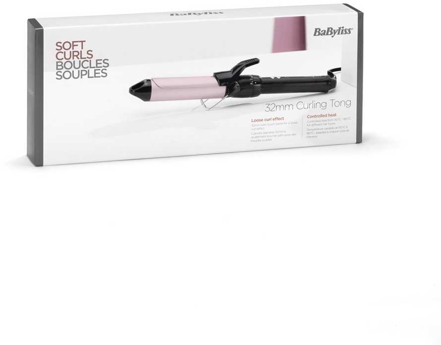 Garbanojimo žnyplės babyliss pro 180 m c325e (spalva juoda)