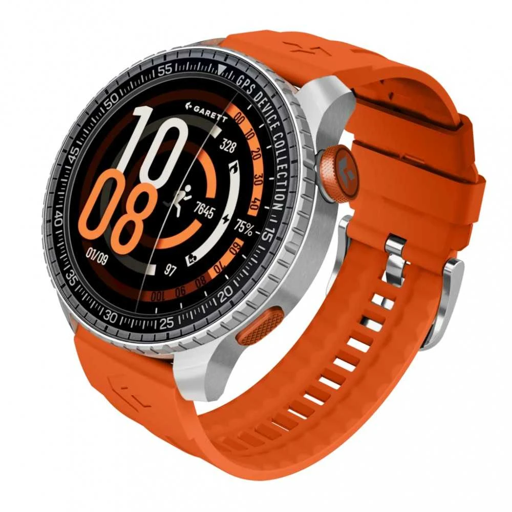 Išmanusis laikrodis Garett Compass GPS sidabrinė