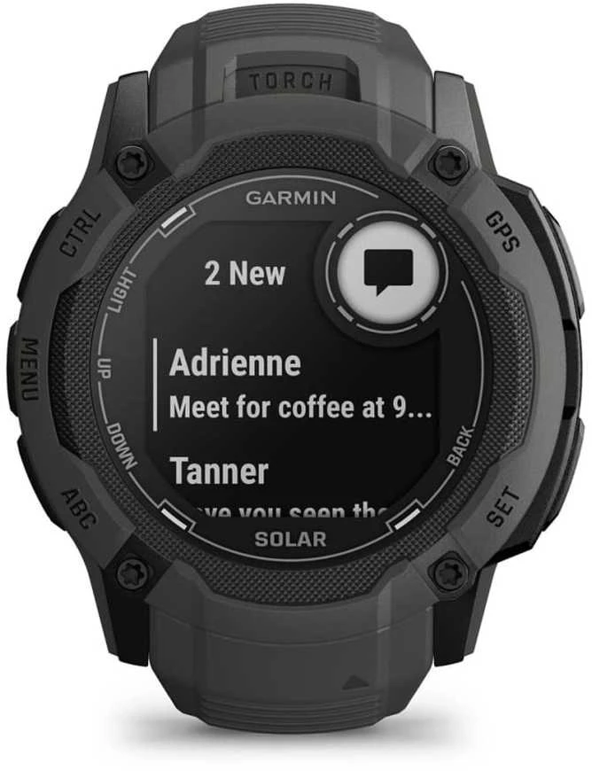 Sportinis laikrodis garmin instinct 2x solar mip 50mm graphite