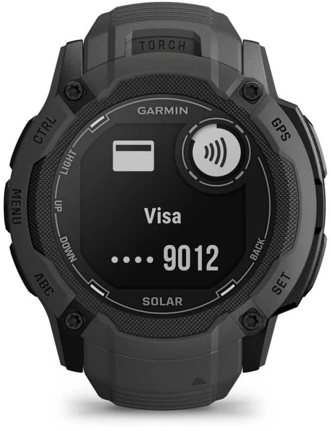 Sportinis laikrodis garmin instinct 2x solar mip 50mm graphite