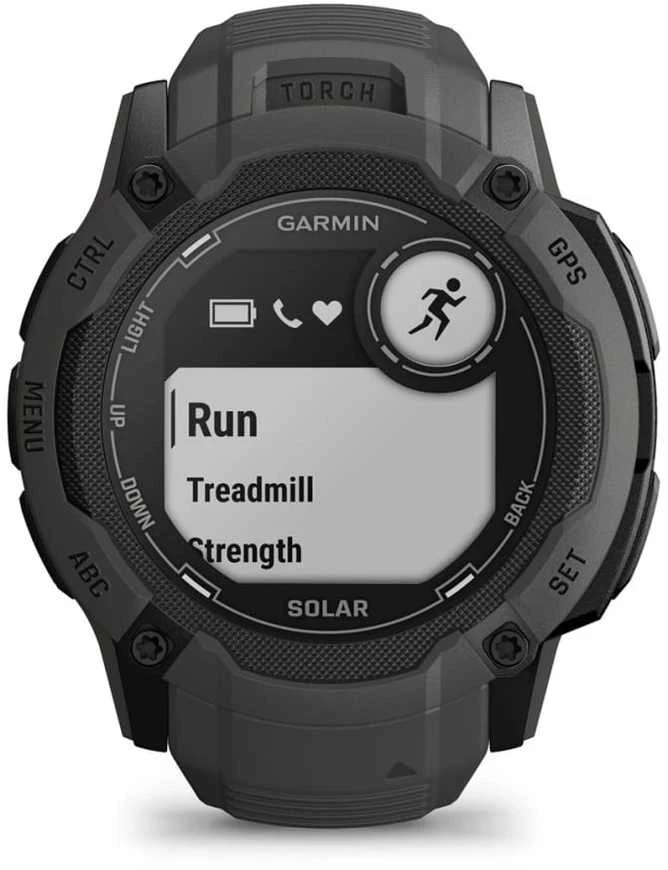 Sportinis laikrodis garmin instinct 2x solar mip 50mm graphite