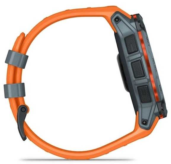Išmanusis laikrodis Garmin Instinct 3 – 50 mm, Solar, Prieblandos dizaino su saulėgrįžos dizaino dirželiu