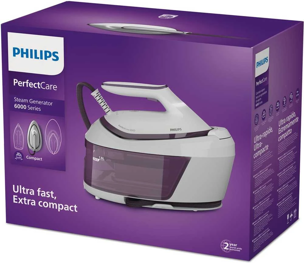 Philips PerfectCare 6000 PSG6020/30 baltas
