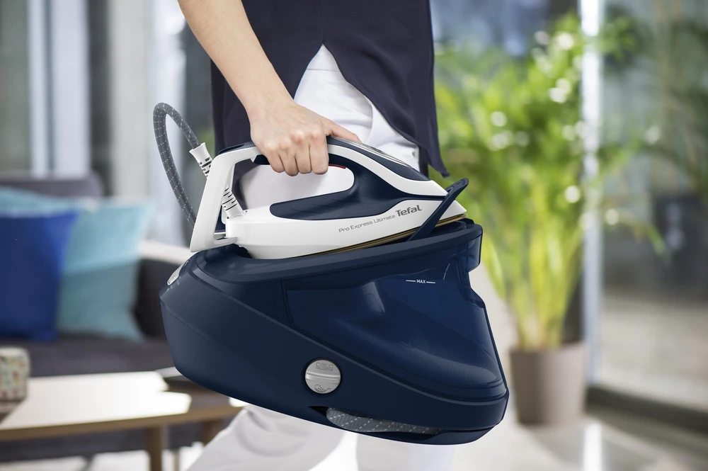 Lyginimo sistema Tefal Pro Express Ultimate 2, tamsiai mėlynos spalvos (GV9720E0)