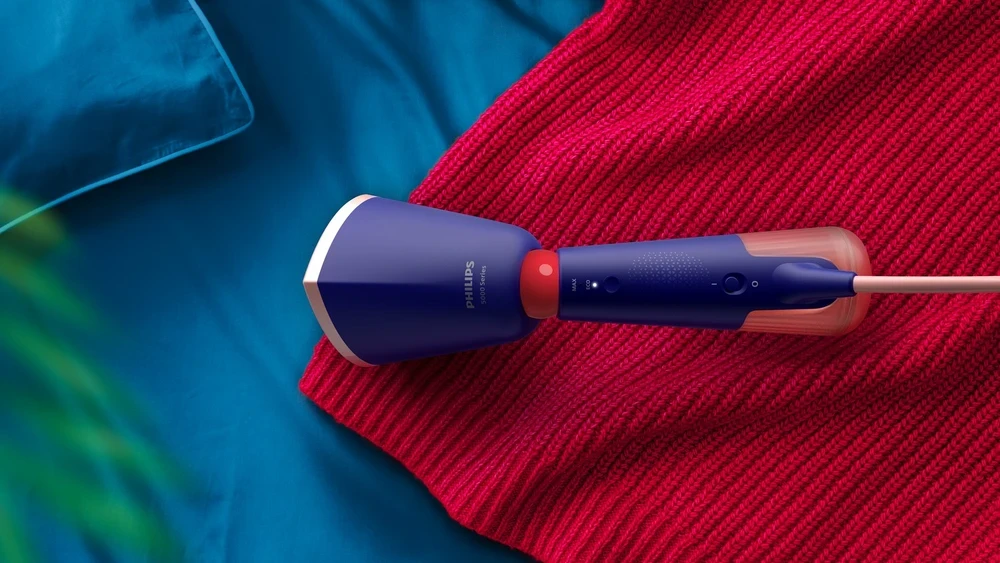 Rankinis drabužių garintuvas Philips 5000 serija STH5030/20, mėlynas