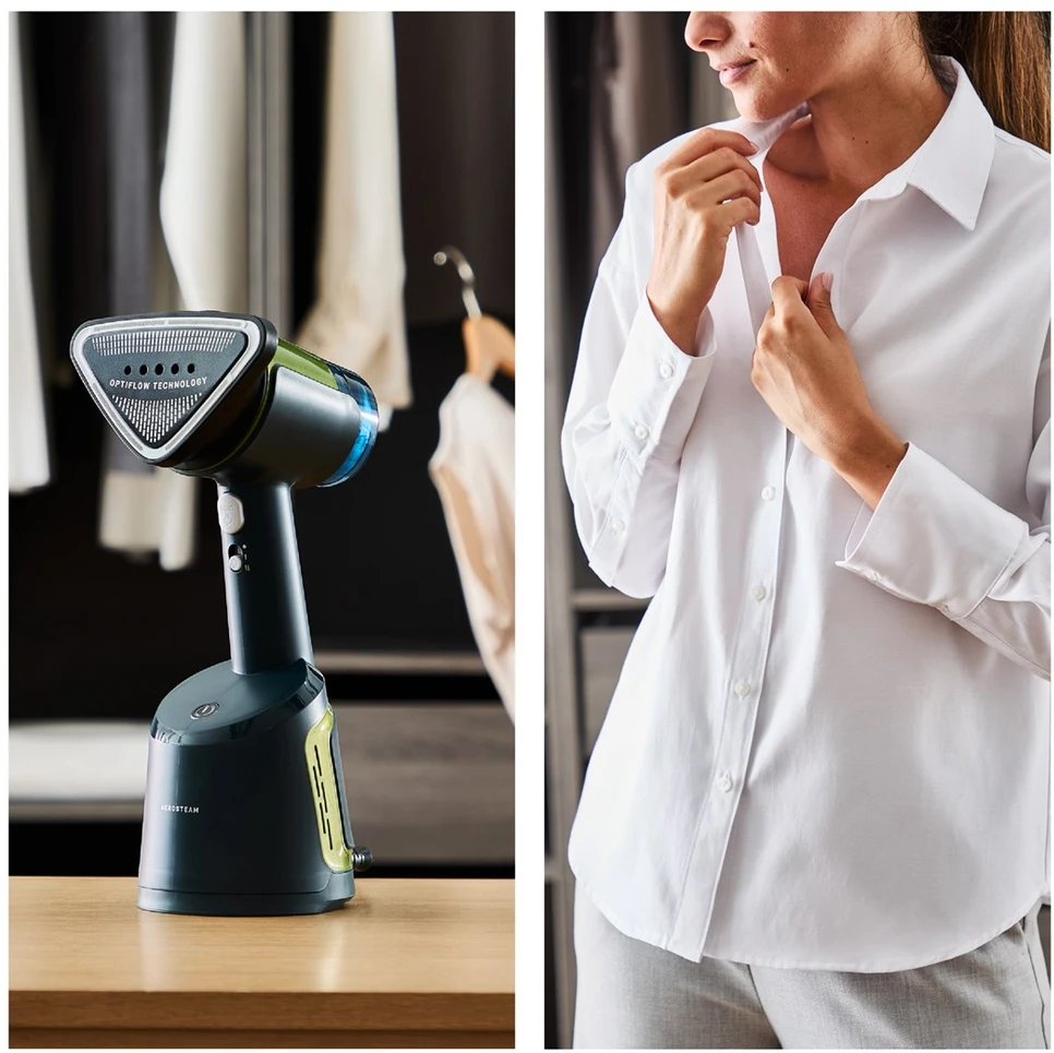 Tefal AeroSteam DT9810 Handheld garment garintuvas 0.1 L 1400 W Juodas, Gold