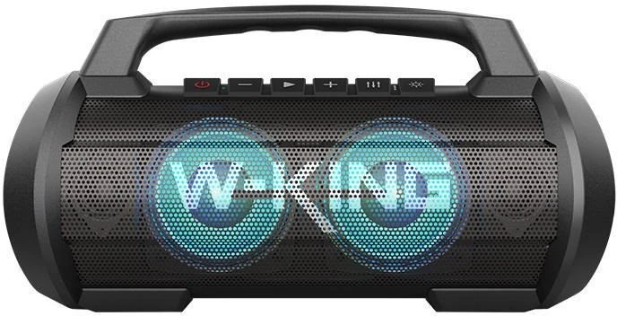 Garsiakalbis belaidis bluetooth w-king d10 70w juoda