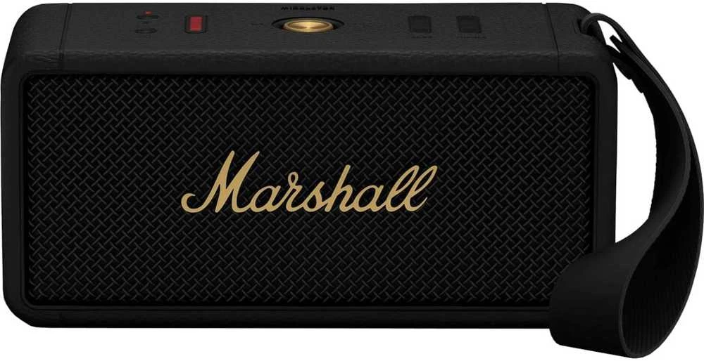 Nešiojama kolonėlė Marshall Middleton, Juodos spalvos