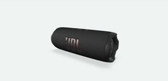 JBL Flip 7 nešiojama kolonėlė, juodos spalvos