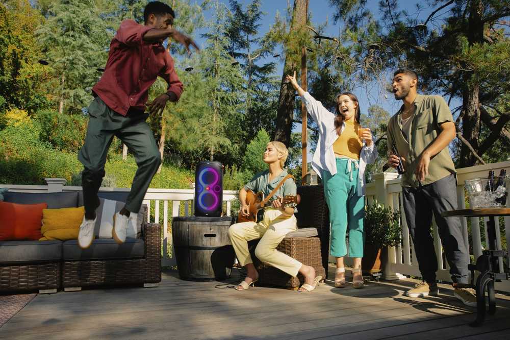JBL Partybox 110 nešiojama kolonėlė, Juodos spalvos