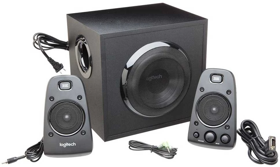 Garsiakalbių sistema logitech su-623 speaker 980-000403 (2.1; spalva juoda)
