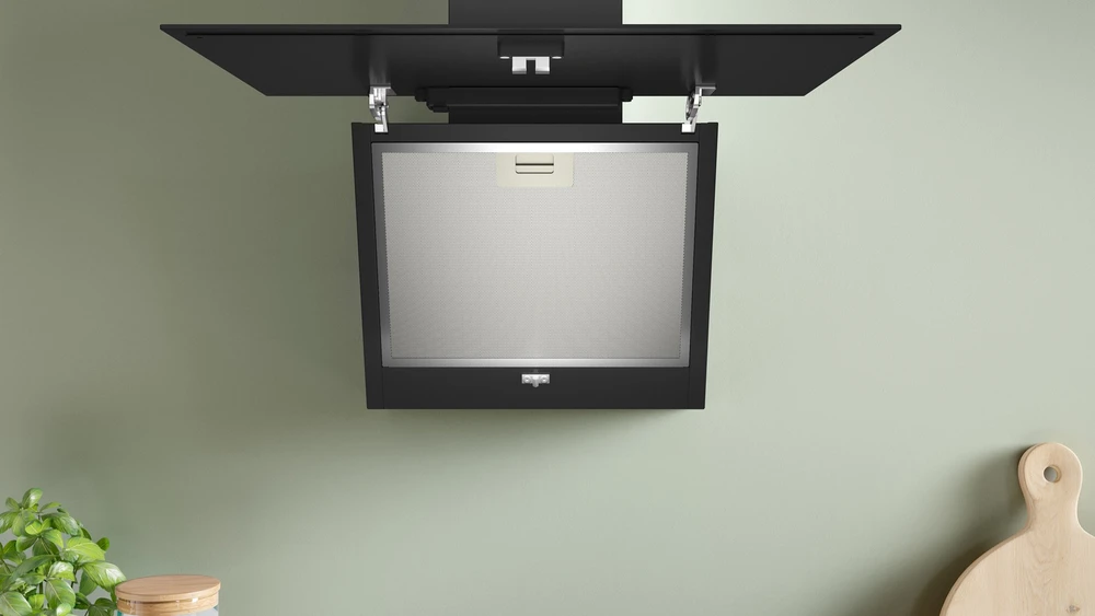 Bosch Serija 2 Prie sienos montuojamas gartraukis 60 cm, juodos spalvos (DWK65DK60)