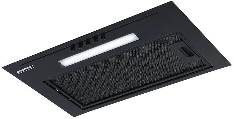 Įmontuojamas gartraukis MPM-45-OW-05, Juodos spalvos