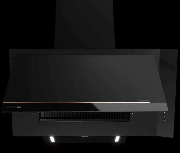 Teka DVI 88 Infinity G1 Tvirtinamas prie sienos Juoda 738 m³/h