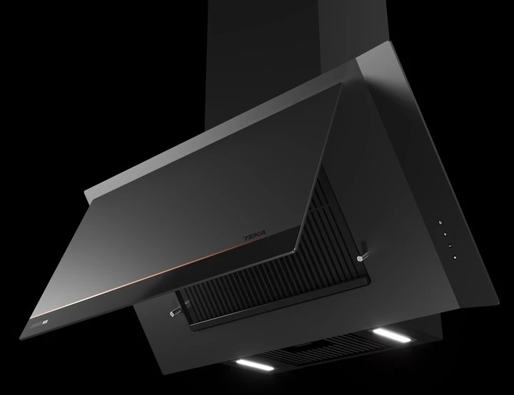 Teka DVI 88 Infinity G1 Tvirtinamas prie sienos Juoda 738 m³/h