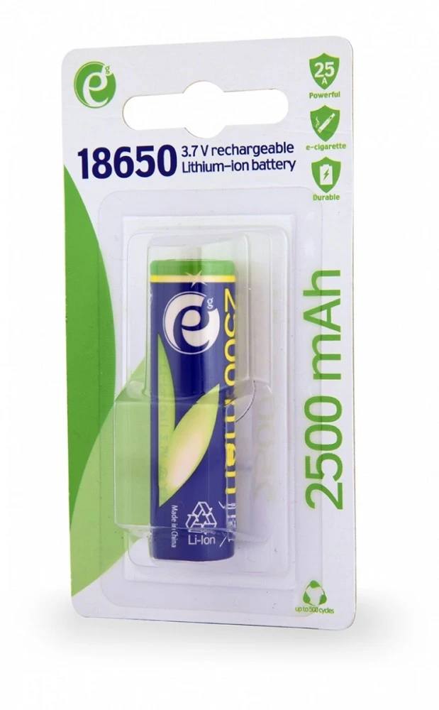 GEMBIRD ličio jonų 18650 baterija 10C 2500mAh