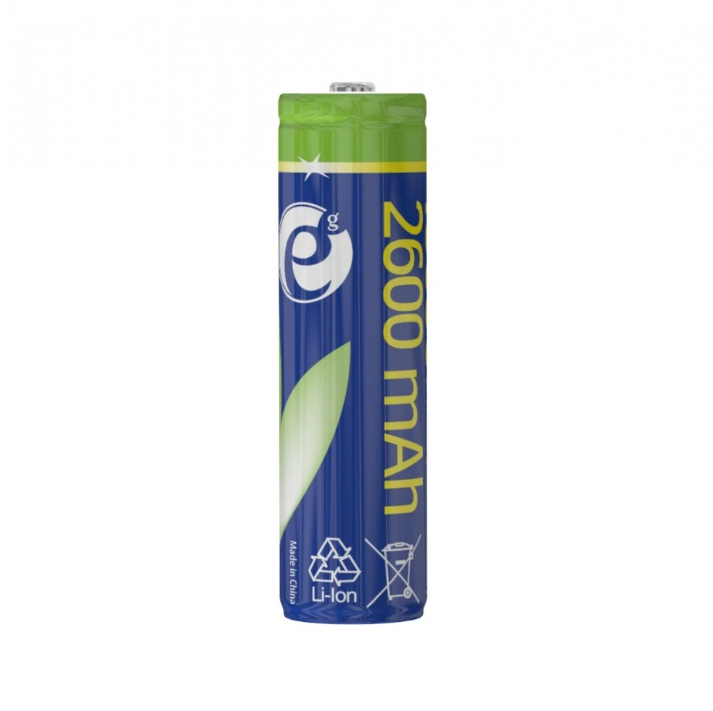 GEMBIRD EG-BA-18650/2600 ličio jonų 18650 baterija apsaugota 2600 mAh
