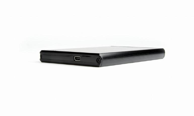 GEMBIRD EE2-U3S-3 Gembird HDD/SSD enclosure for 2.5 SATA - USB 3.0, brushed aliuminio, Juodas